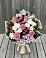 Букет цветов из: Альстромерии, Гвоздики, Розы и Хризантемы в Магнитогорске