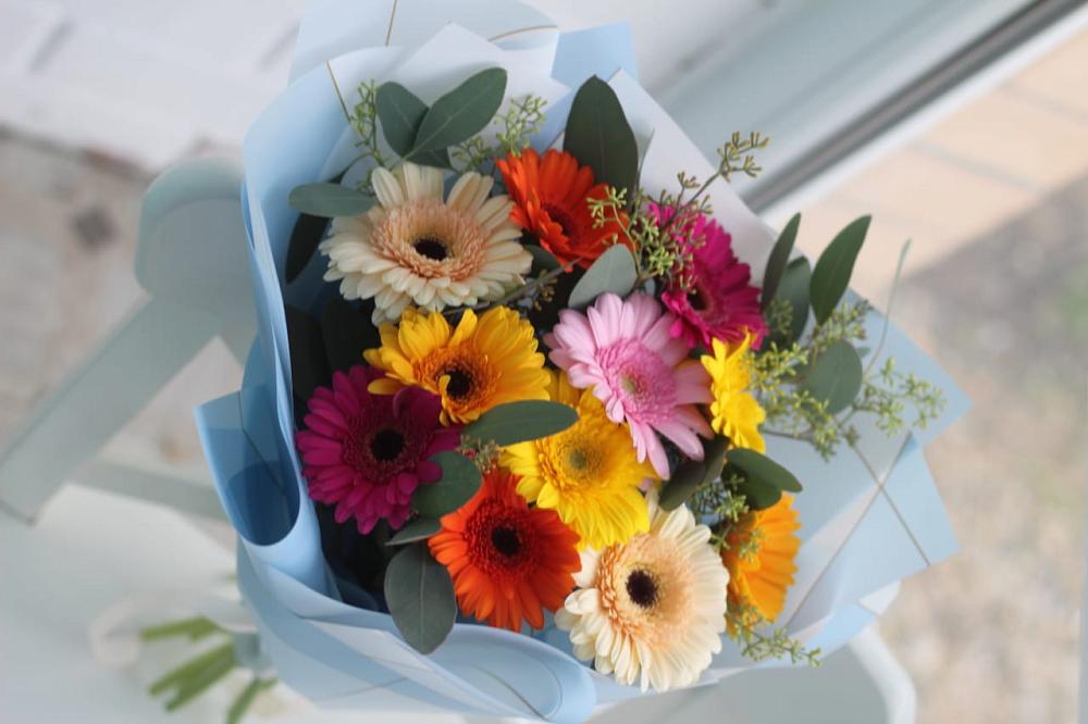 Букет цветов из: Герберы в Магнитогорске