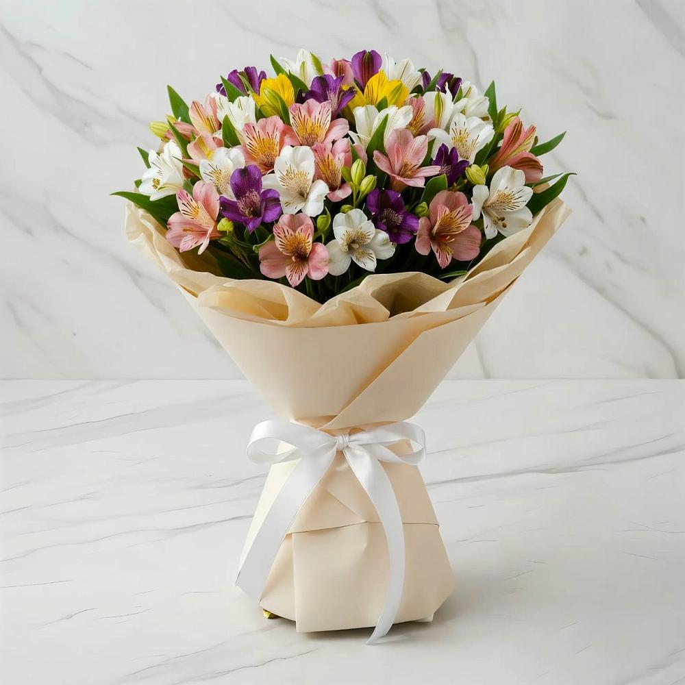 Букет цветов из: Альстромерии в Магнитогорске