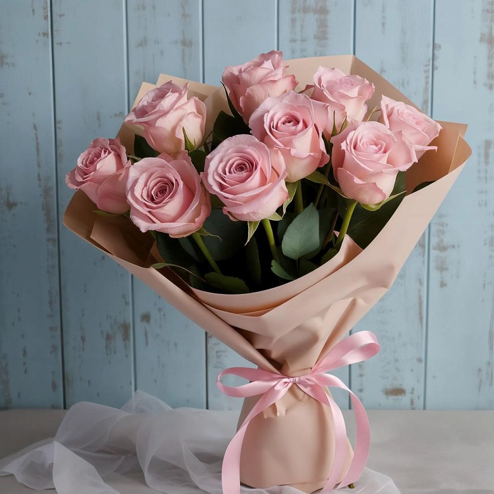 Букет цветов из: Розы в Магнитогорске