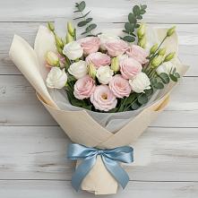 Букет цветов из:  Лизиантусы #REPLACE_PRED# Магнитогорске