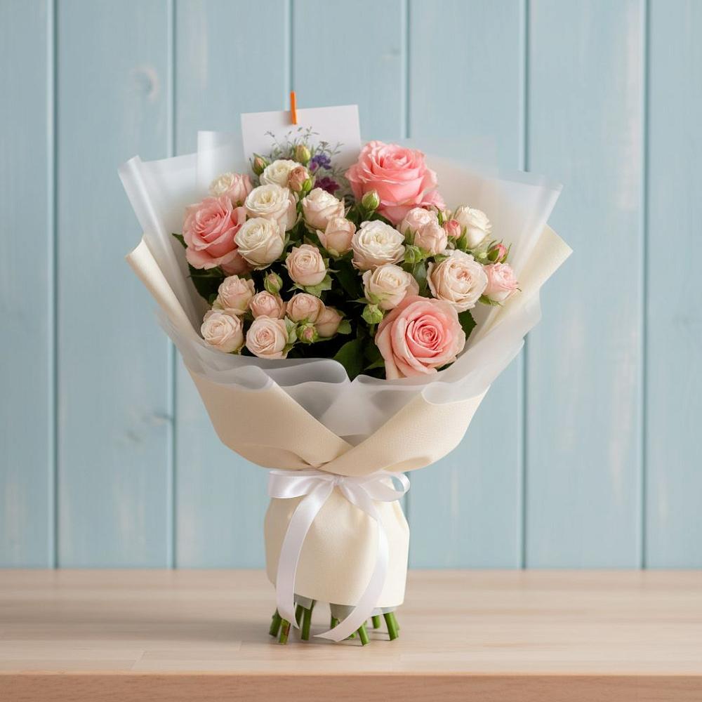 Букет цветов из: Розы в Магнитогорске