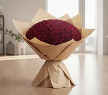 Букет 101 Красная роза в Магнитогорске