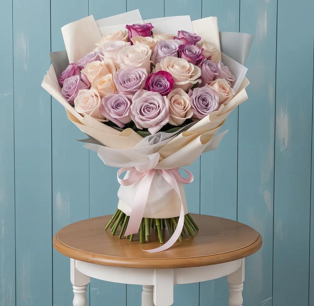 Букет цветов из: Розы в Магнитогорске