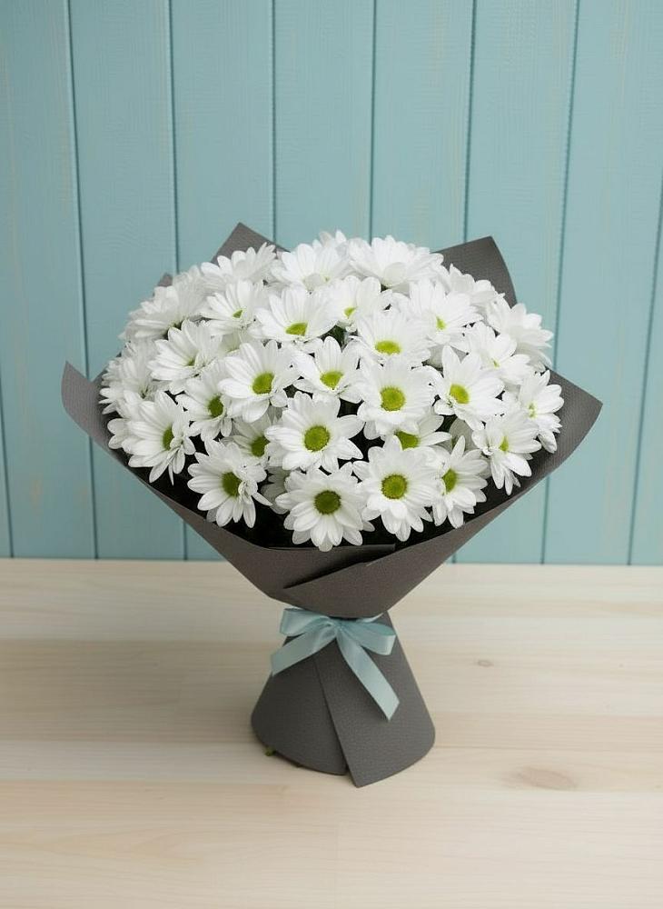 Букет цветов из: Хризантемы в Магнитогорске