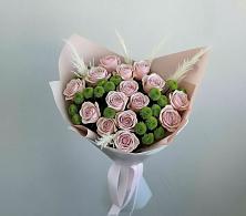 Букет цветов из:  Розы и Хризантемы в Магнитогорске