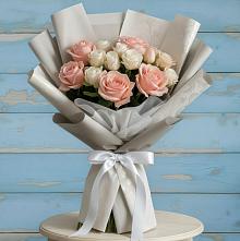 Букет цветов из:  Розы в Магнитогорске