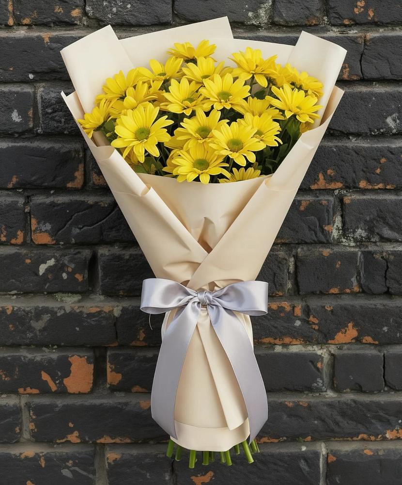 Букет цветов из: Хризантемы в Магнитогорске