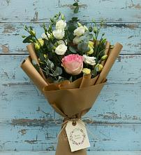 Букет цветов из:  Розы и Лизиантусы #REPLACE_PRED# Магнитогорске